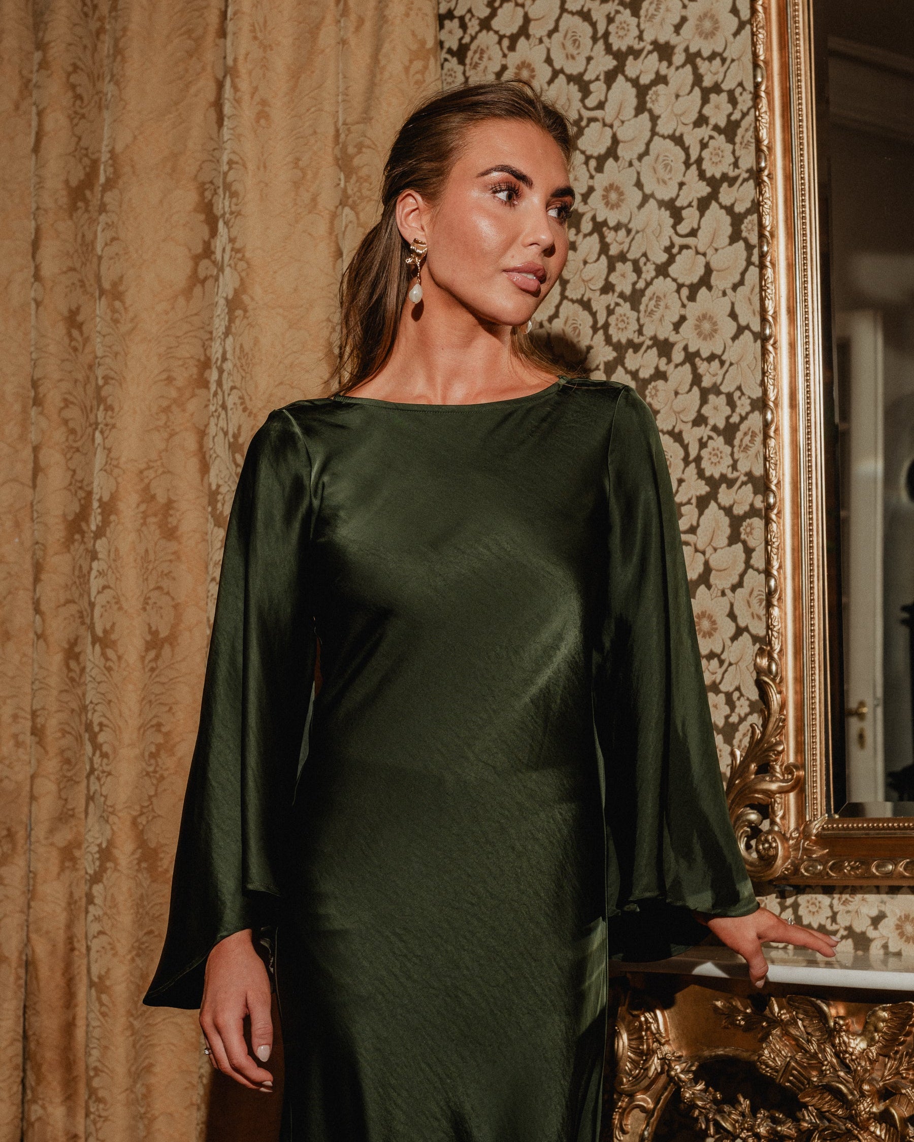VMKAMILE Long Dress - Scarab